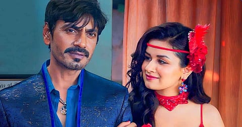 A still of Avneet Kaur and Nawazuddin Siddiqui from 'Tiku Weds Sheru'